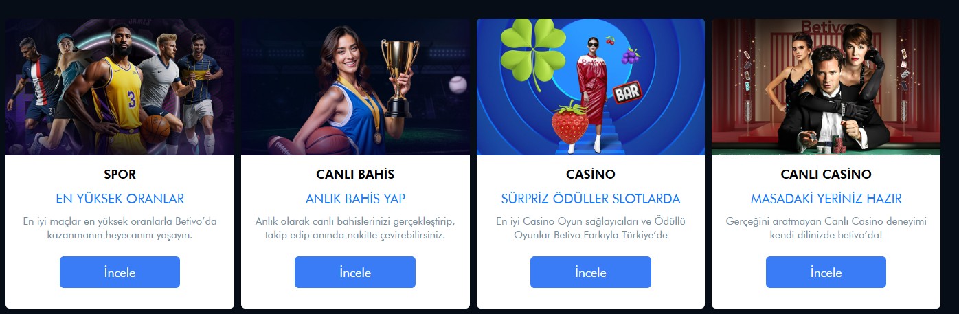 Betivo avantajları